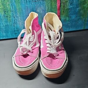 Vans Pink High-Top Sneakers